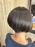似合わせカット+大人女性の艶グレーカラー￥9,050