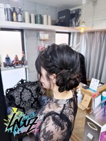 ラグズ 茅ヶ崎(LAGUZ)&nbsp;【ヘアセット】クラシックブレイド・シニヨン　茅ヶ崎