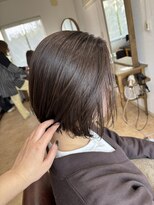 サクラビ(sakurabi)&nbsp;柔らかベージュ×まとまりボブ