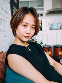大人ショートボブ