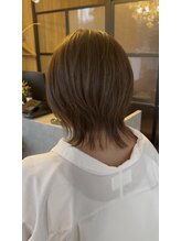 サンラゾン(SanRazon)&nbsp;【大阪狭山市美容室】扱いやすい外ハネレイヤーボブスタイル