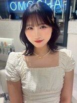 オモチャ 銀座(OMOCHA) 韓国くびれボブ/外ハネロブヘア