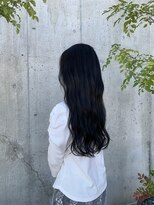 ヘアースペース レガッタ(hair space Regatta)&nbsp;艶感ブルーブラック×ロング