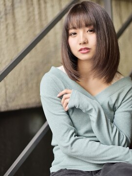 ナナナ パレナ 宝塚店(nanana parena) ワンカールレイヤーボブ☆透明感カラー【nanana parena】3