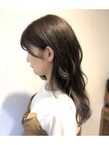 ヘアーホームイロ(Hair Home IRO)&nbsp;鎖骨下ミディ×バイオレットアッシュ