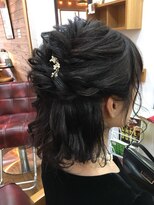 バイテン 久喜(X10)&nbsp;編み込みハーフアップ