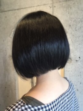 美容室 ル クラージュ ちょっと前下がりボブ