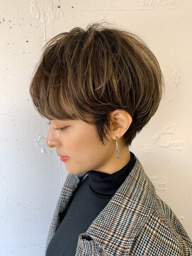 ヴェイン 渋谷(vain) 【vainオフィスハイライト】マッシュショート