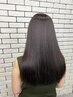 [細毛の悩み解決]カット+ヘアエステ+ヒト幹細胞ケア(100％)￥48000→￥22000