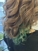 ソウハギワラ 新中野(SO-hagiwara)&nbsp;グリーンのインナーカラー