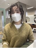 根本からしっかりカーリーパーマ