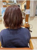 レッドブラウンボブ♪