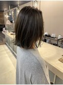 パッツンロブ