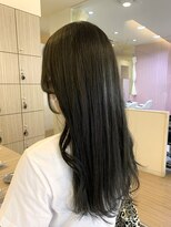 ビューティシモ 川越(Beautissimo)&nbsp;【板倉花連】*. オリーブグレージュ×韓国風おくれ毛.*