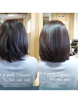 キレイコムデュース(Deuce) 酸性ストレートBefore After