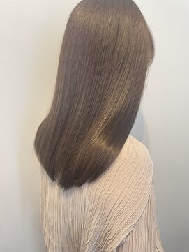 ラーム 松江乃木店(rame) ミディアム/アッシュ/髪質改善縮毛矯正/髪質改善/韓国風