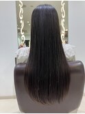 ロングで美髪