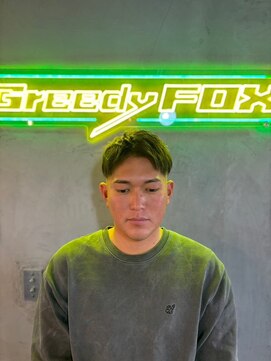 グリーディーフォックス 代々木(Greedy FOX) 波巻き/ハイライト/マッシュパーマ/ウルフ[シェービング]