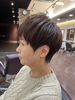 ヘアーアンドメイク ビス(HAIR&MAKE bis) ショートカット/ひし形/ショートボブ/30代/40代/50代【松苗学】