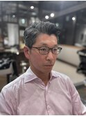 大人海外七三かりあげスタイル：花形　知希
