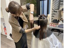 テン ディー(TEN D)の雰囲気（パリ研修の経験を詰んだスタッフによる正確で綺麗なカットブロー）