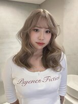 ペレ 梅田(PELE) 前髪/アンブレラカラー/こなれミディ/イメチェン/ウェーブパーマ