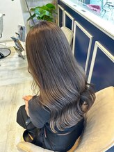 N'SOLの艶感カラー・デザインカラーまでをご紹介[南越谷/大人女性/ケアブリーチ/髪質改善/縮毛矯正/メンズ