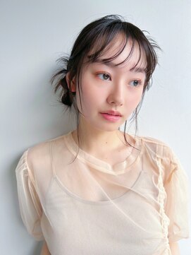 ホフ 大阪心斎橋店(F.O.F) ブリーチグレージュベージュショートボブショートレイヤー学割