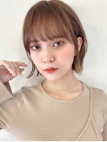 リコバイアフロート(riko by afloat)&nbsp;ボブ/ヘルシースタイル/ベージュ/髪質改善[stylist竹田]