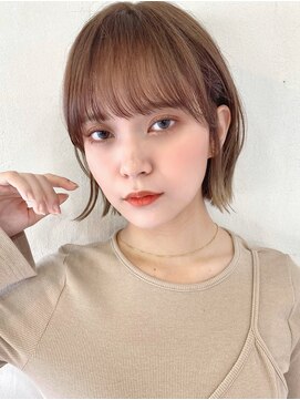 リコバイアフロート(riko by afloat) ボブ/ヘルシースタイル/ベージュ/髪質改善[stylist竹田]