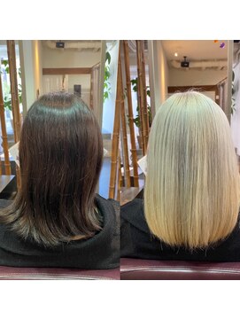 サラジュ 西宮北口店(SARAJU) 【SARAJU 西宮北口店】髪質改善/ブリーチカラー/縮毛矯正