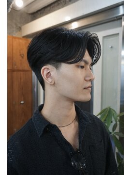 レーヴス(REVES) 大人クールセンターパート　自由が丘美容室