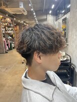 カーニー 上野(kearny) 波巻きスパイラルパーマ/マッシュ/刈り上げ