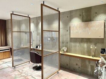エン バイ ヘアーリーフ 西田辺店(EN by Hair Leafy)の写真/【阿倍野/西田辺】[EN=縁(えん)=繋がり]お客様とのご縁を大切にしているサロンだから理想が叶う*半個室も◎