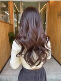 【oasisマミ】20代30代大人可愛い透明感暗髪ベージュカラー