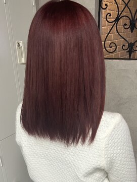 ルノン シェリー(LUNON cheliy) イメチェンヘアスタイルホワイトブロンド外ハネボブ美髪のススメ