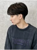 刈り上げセンターパート