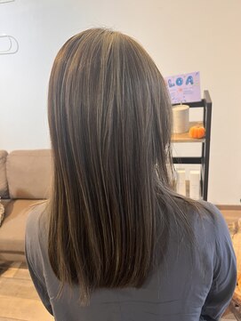 リコット 与野(Liecot) ミルクティーベージュハイライト