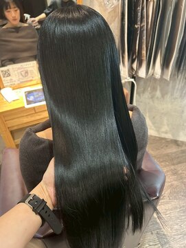 アフィナー(Afinar) 【横浜/横浜駅】艶感MAXの黒髪ストレート美髪ヘア