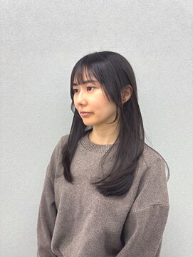 レイヤースタイル+サイドバング