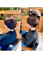 ディア 藤沢(diar) 実はショートを成立させるため縮毛矯正にも強くこだわっています