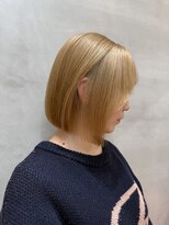 ロンドポレール 北千住(Lond polaire)&nbsp;グレーブラウンイメチェン/ミニボブレイヤー/ウォームベージュ