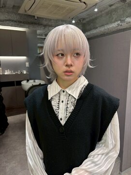 ロテサカエ(Lote.Sakae) 着物ヘア/大人ガーリー/ダークアッシュ/似合わせカット/栄