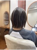 《kitin吉祥寺》ボブレイヤー　オリーブベージュ
