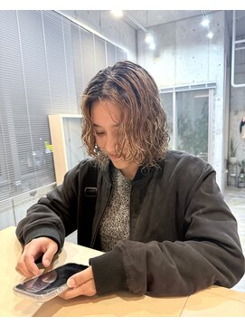 ほきもと美容室 ブリーチパーマ