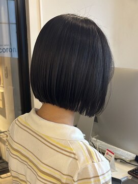 アコロン(acoron) ミニボブ×ナチュラルブラック