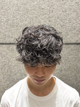 ヘアモード キクチ 銀座店 シャドウパーマスタイル
