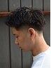 【藤田指名限定】スキンフェードorテーパーフェード+眉カット　￥5500