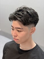 マジック 関目店(magic)&nbsp;フェード×ナチュラルパーマで大人のメンズスタイル