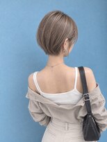 アース 熊本嘉島店(HAIR&MAKE EARTH)&nbsp;ショート、ベージュカラー